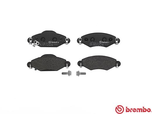 A.B.S. P 83 053 BREMBO Bremsbelagsatz, Scheibenbremse